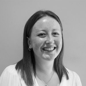 Black and White Image of our Digital Marketing Apprentice